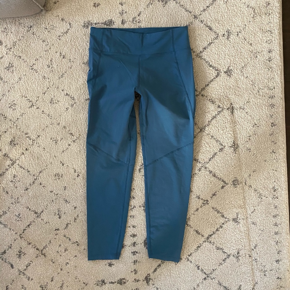 Outdoor Voices Teal Leggings, M